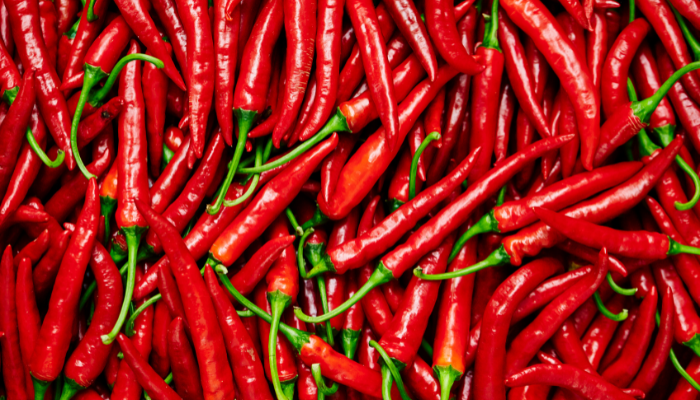 Malaysian chili peppers